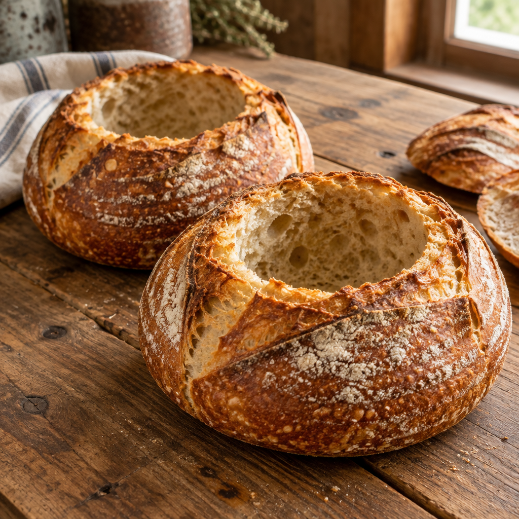 Sourdough Batard Loaves